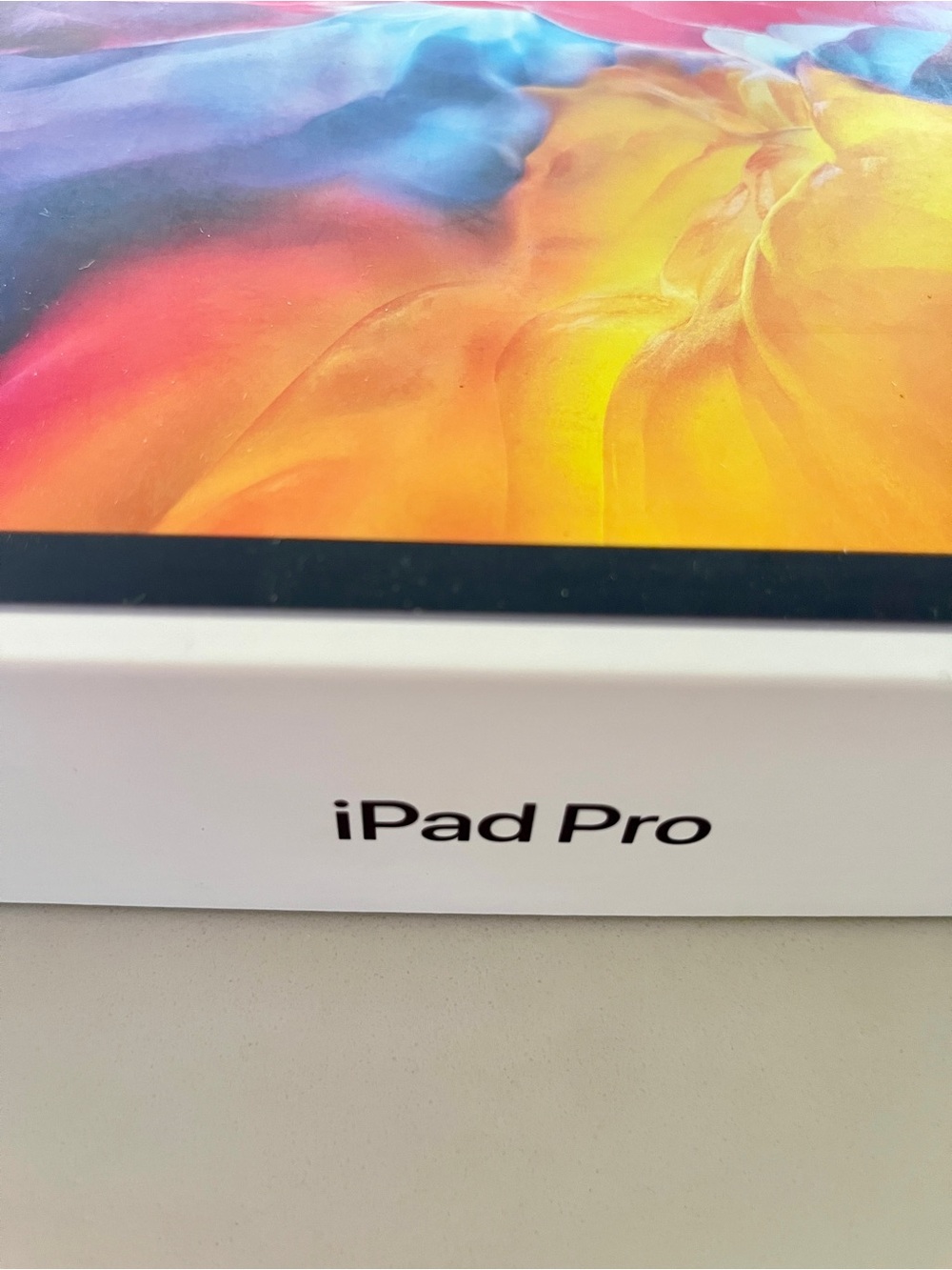 Apple iPad Pro Box only  in White with Colorful Display cover